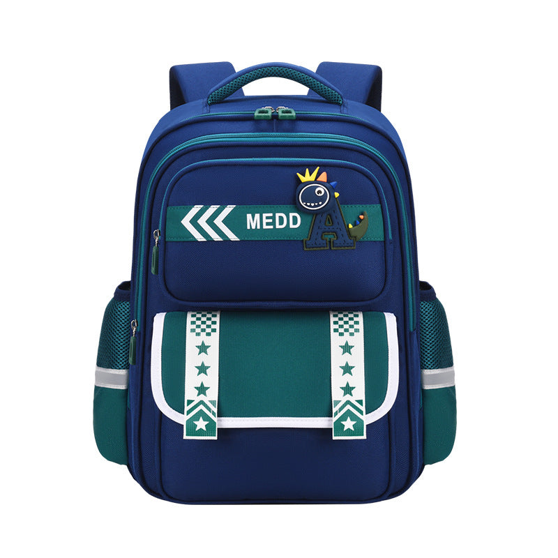 Lightweight Spine Support School Backpack for Kids with Large Capacity