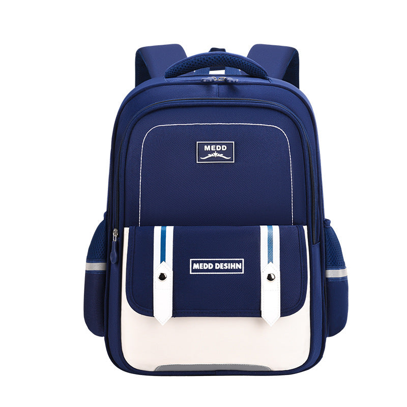 Lightweight Spine Support School Backpack for Grades 5–6