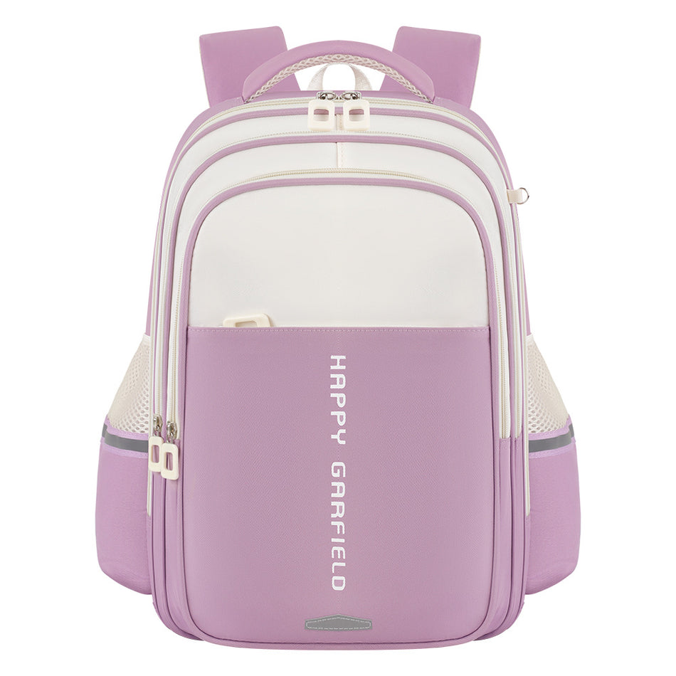 Kids Spine Protection School Backpack Large Capacity Waterproof Bag