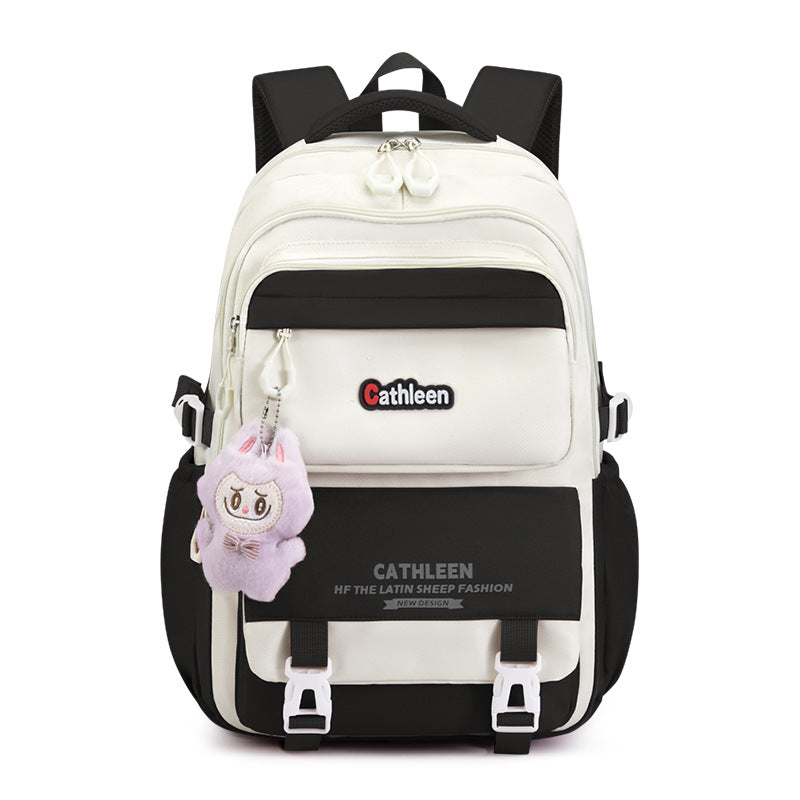 Girls Lightweight Spine Support School Backpack Large Capacity