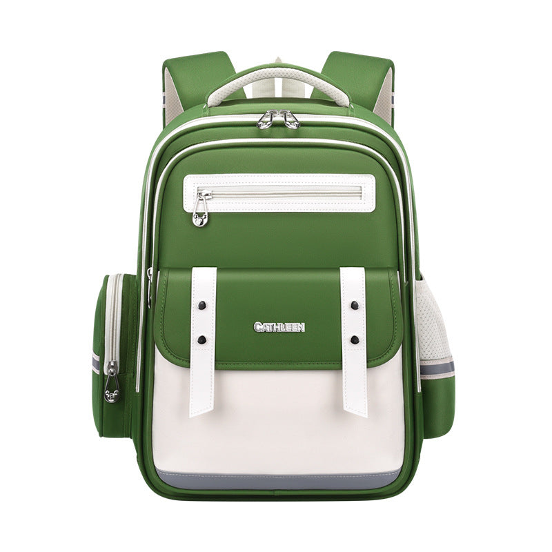 Kids Waist Support School Backpack Large Capacity Lightweight Bag