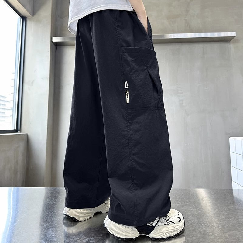 Boys Quick Dry Casual Pants Summer Thin Fashion Kids Wear