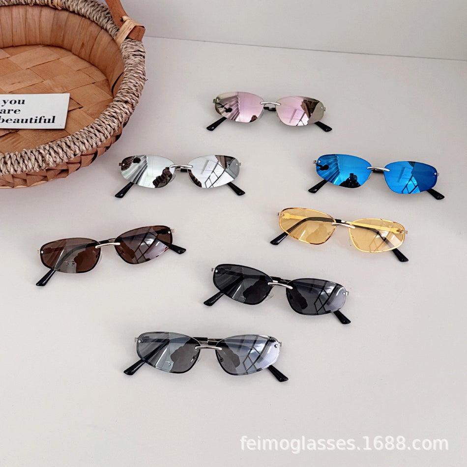 Feimo Futuristic Frameless UV400 Kids Sunglasses