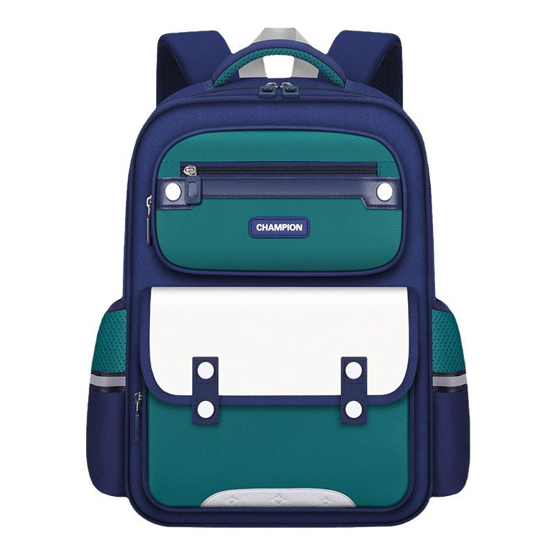 Lightweight Large-Capacity School Backpack for Grades 1–6