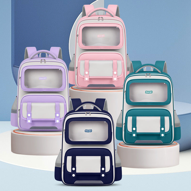 Japanese-Style Large-Capacity Multi-Compartment School Backpack