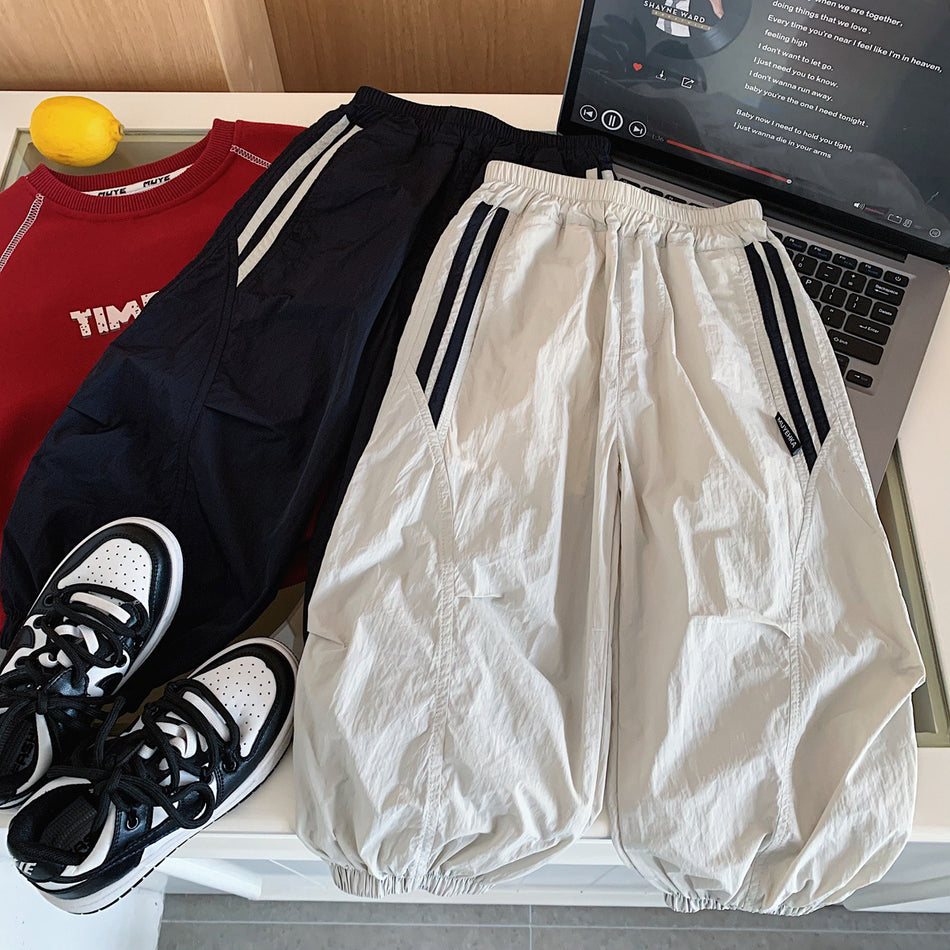 Kids Korean Style Lightweight Anti-Mosquito Jogger Pants