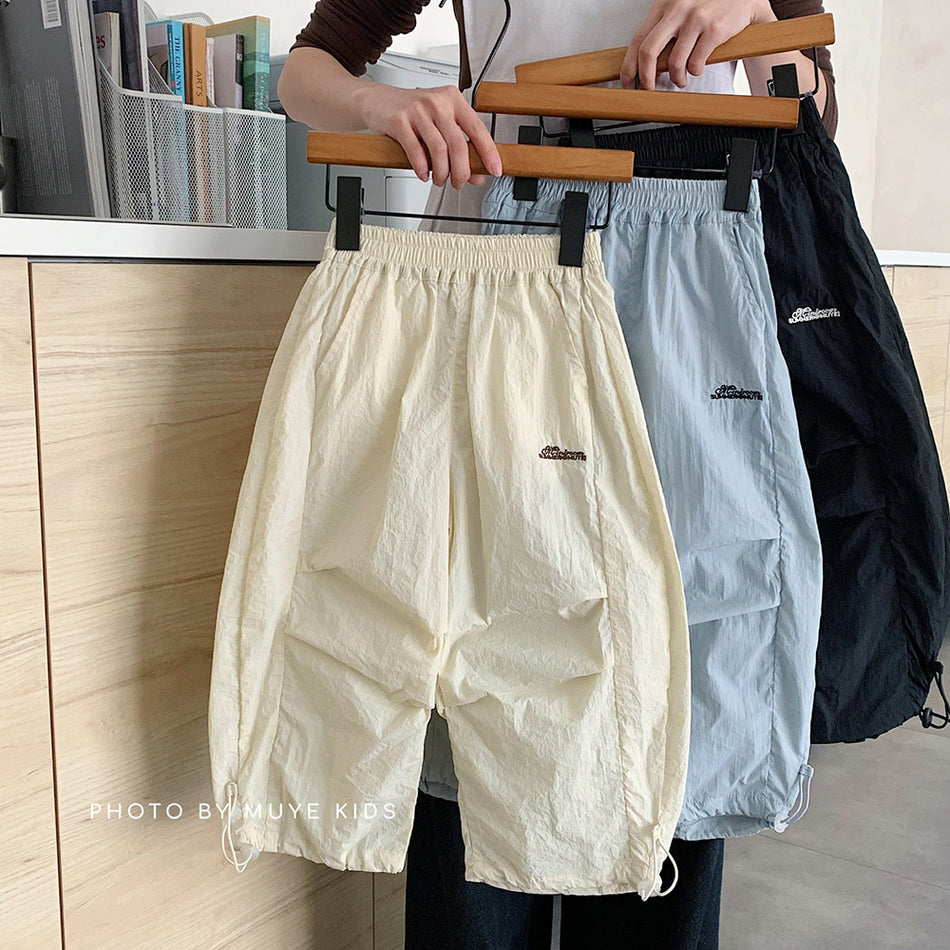 Kids Korean Style Lightweight Anti-Mosquito Casual Long Pants