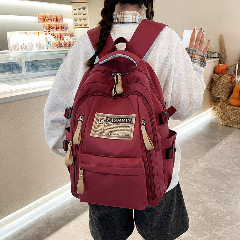 Large Capacity Minimalist Laptop Backpack for Students