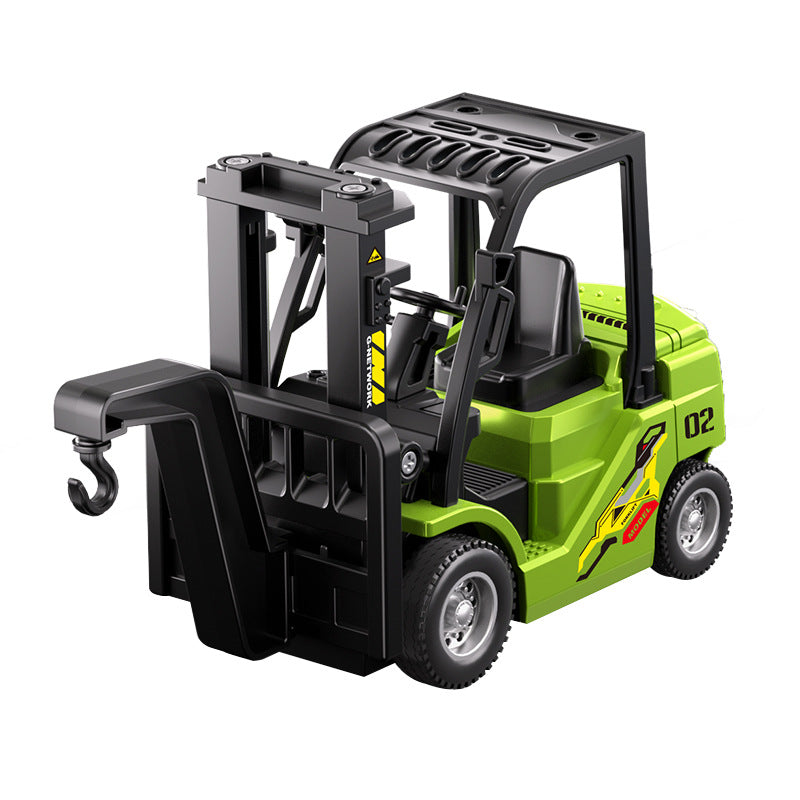1:64 Alloy Remote Control Forklift Simulation Engineering Toy