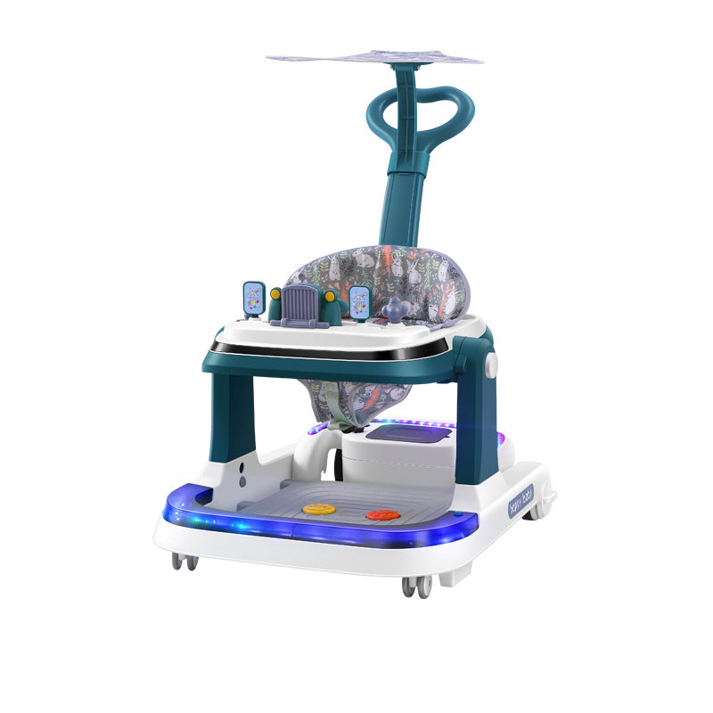 Rechargeable Baby Walker Car with Remote Control and Anti-Rollover