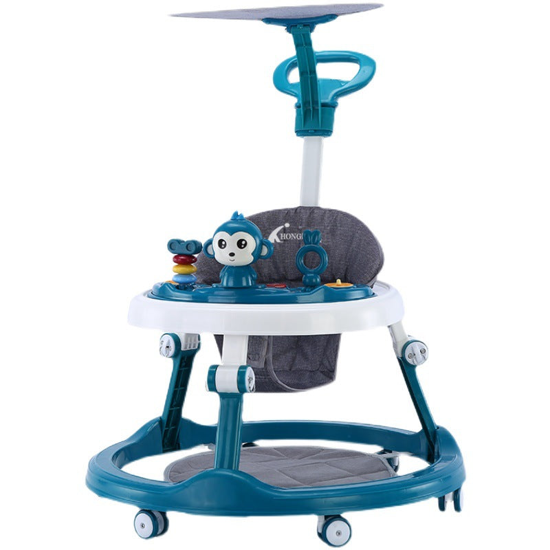 Musical Baby Balance Walker with Anti-Rollover Support
