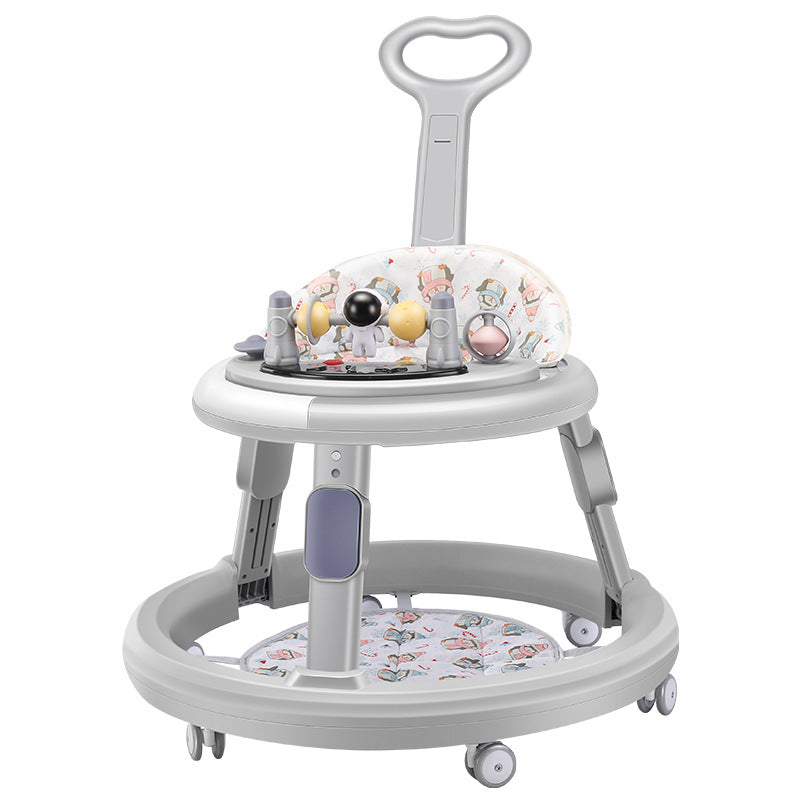 Multifunctional Baby Walker Bicycle with Anti-Rollover Design