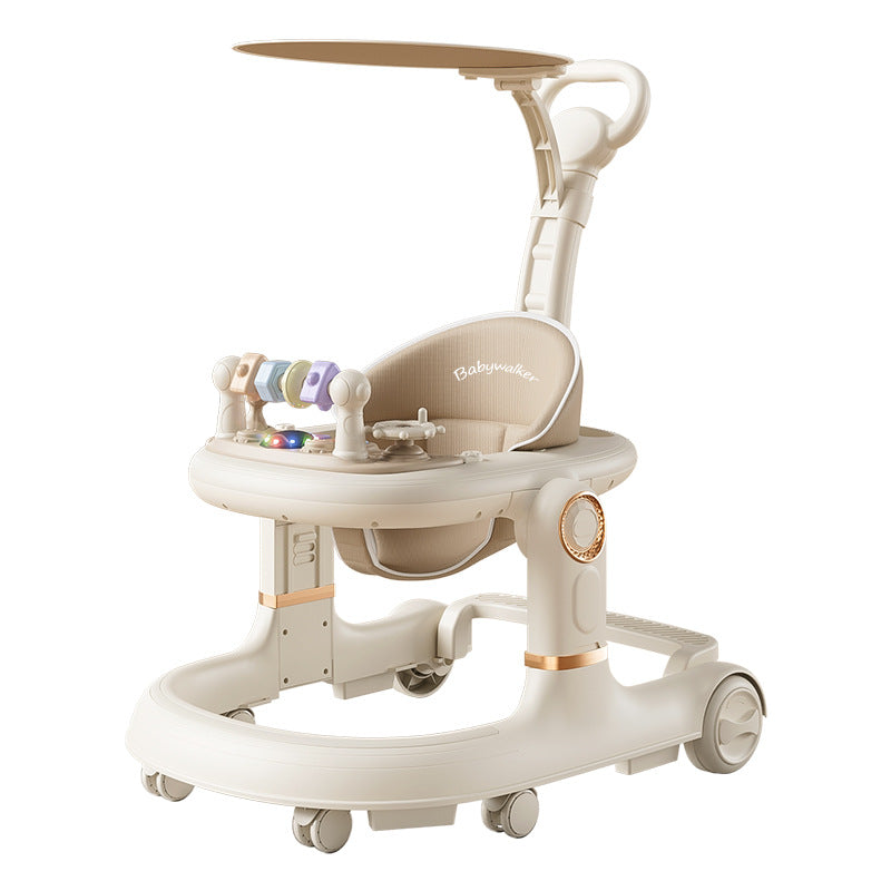 Multifunctional Baby Walker Stroller with Anti-Rollover Support