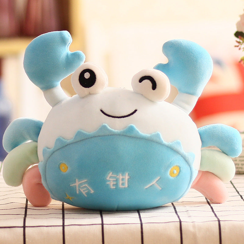 Cute Crab Plush Doll Soft Stuffed Toy Decorative Gift