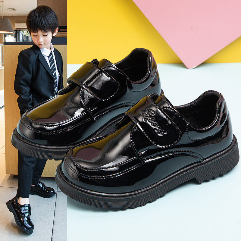 Girls Patent Leather Soft Sole School Performance Shoes