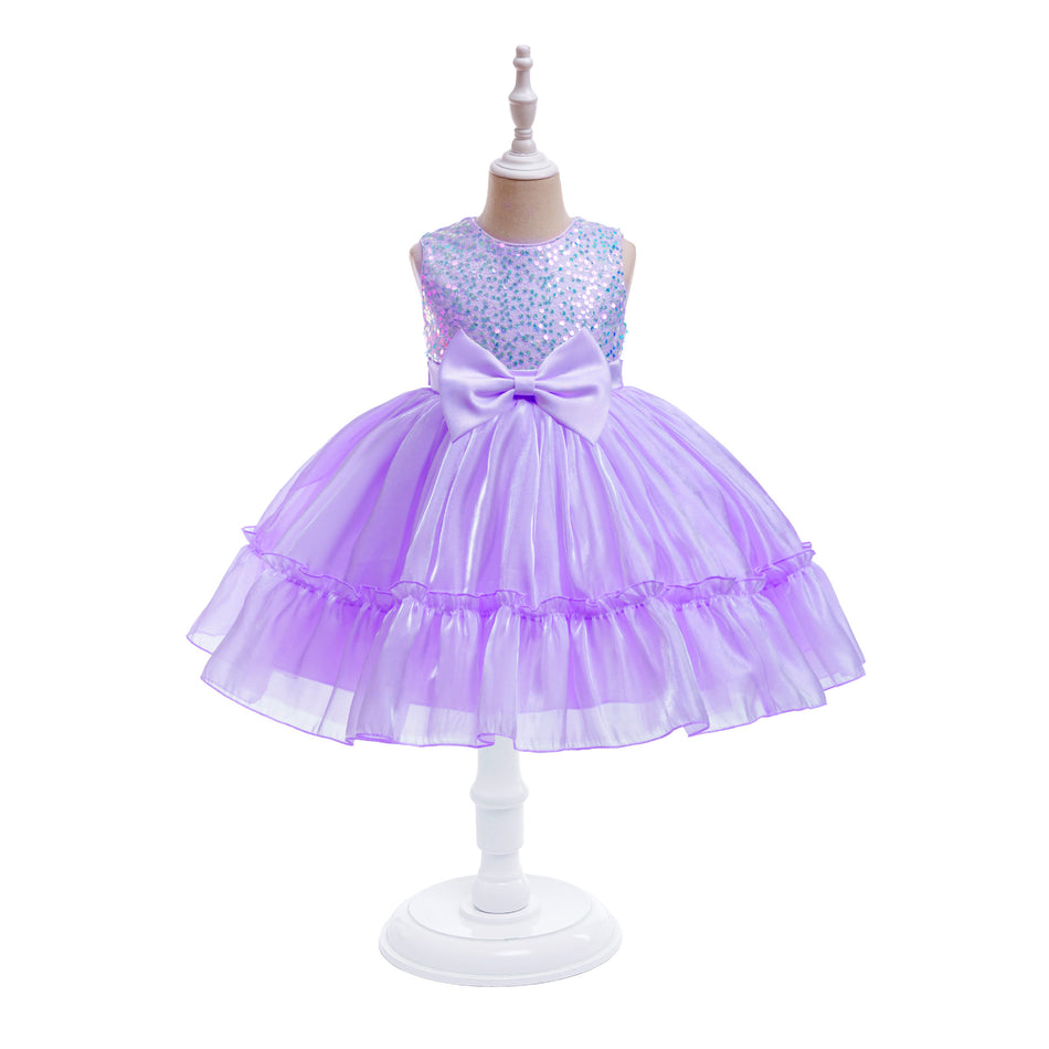 Girls Lace Lolita Princess Tutu Dress Performance Gown