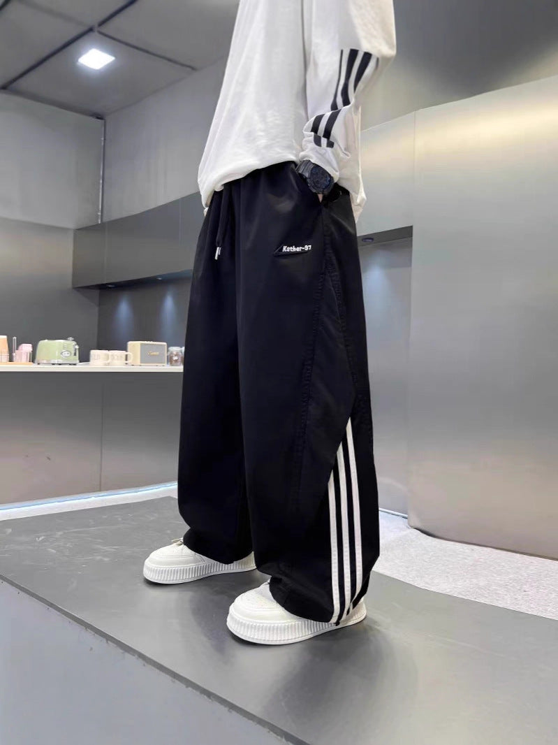 Boys Ice Silk Cargo Summer Pants Anti-Mosquito Quick-Dry