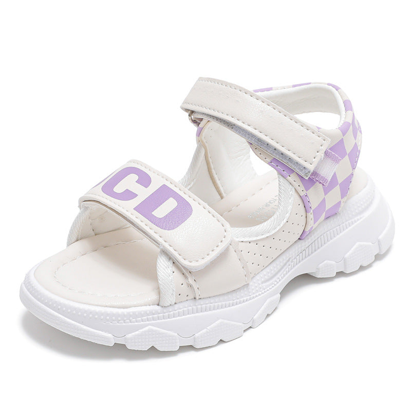 Girls Sports Open Toe Soft Sole Beach Sandals
