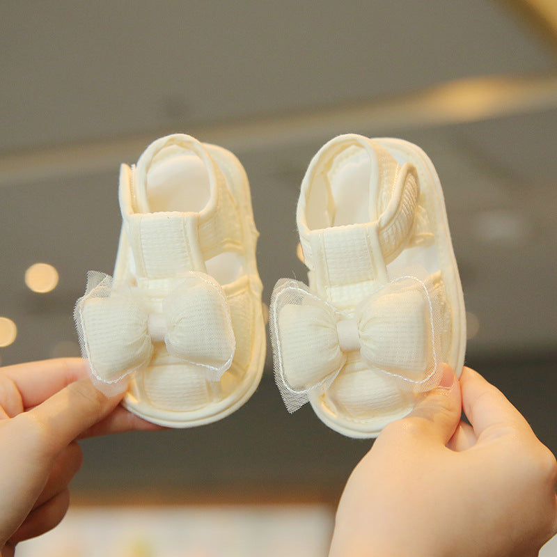 Baby Girls' Soft Sole Princess Summer Sandals