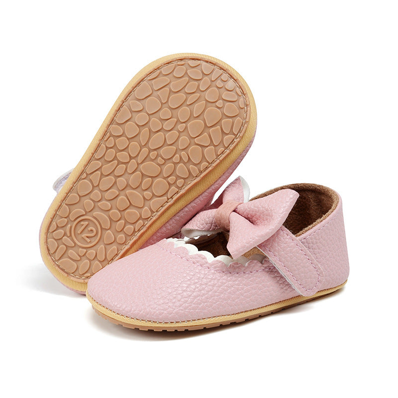 Baby Butterfly Princess Non-Slip Hard Sole Shoes