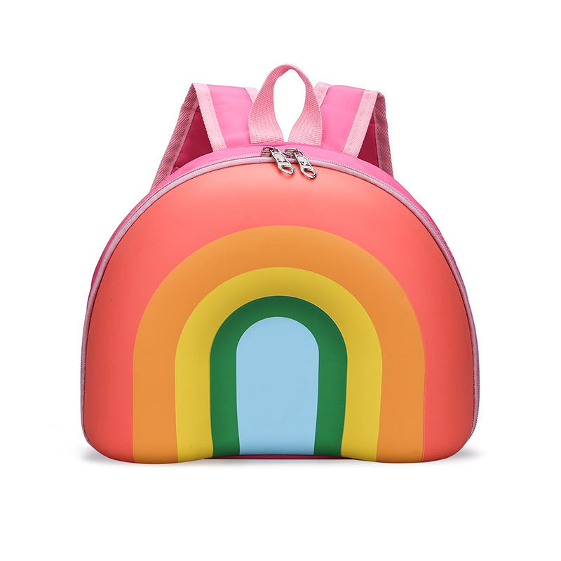 Cartoon Eggshell Kids Lightweight Travel Backpack