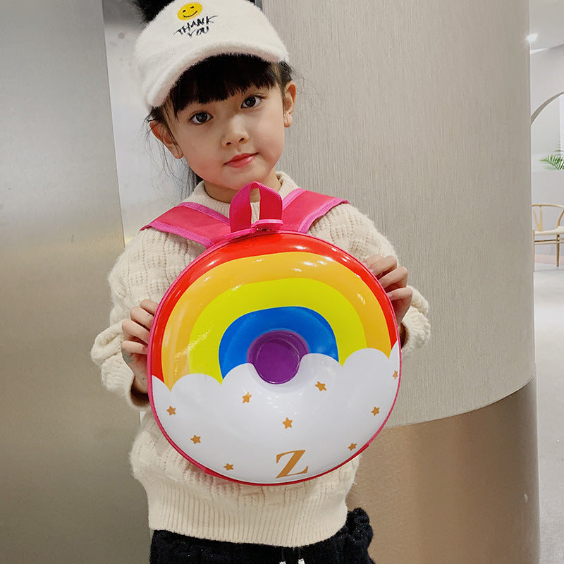 Donut Eggshell Cartoon Kids Kindergarten Backpack