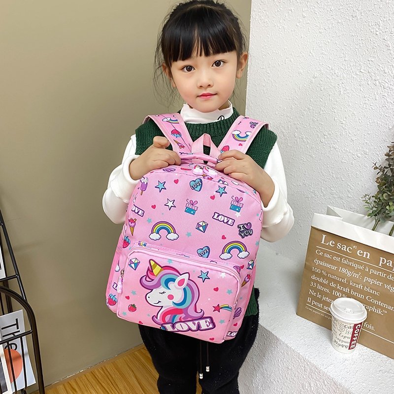 Cute Cartoon Unicorn Kids Kindergarten Backpack
