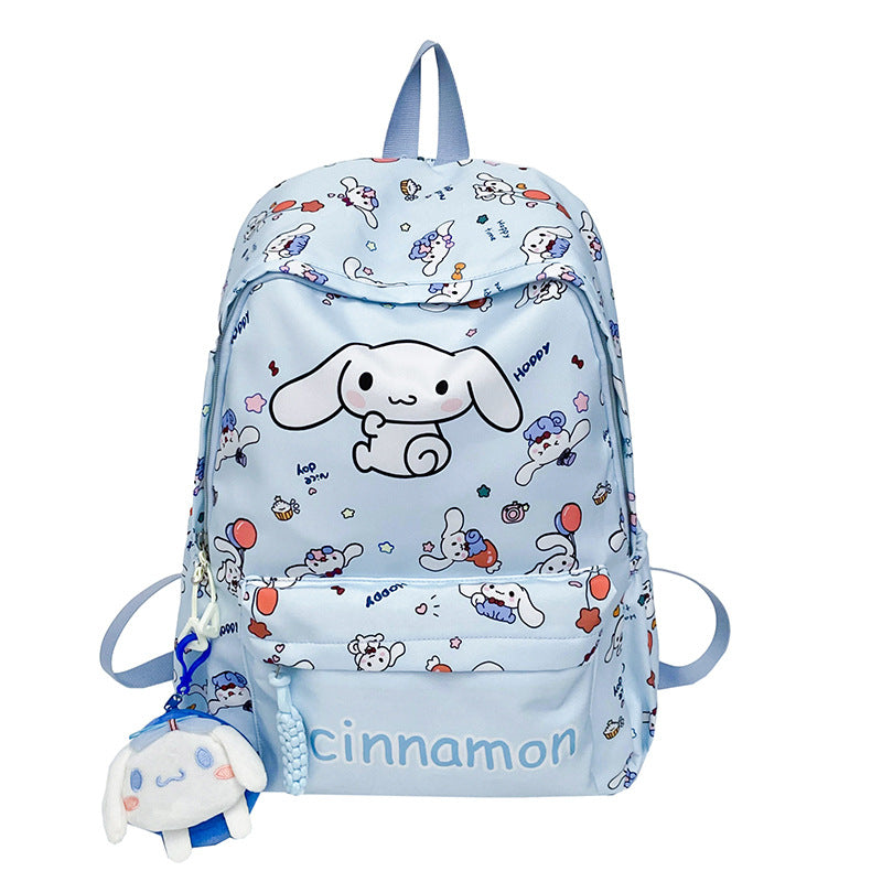Cartoon Print Kids Large Capacity School Backpack