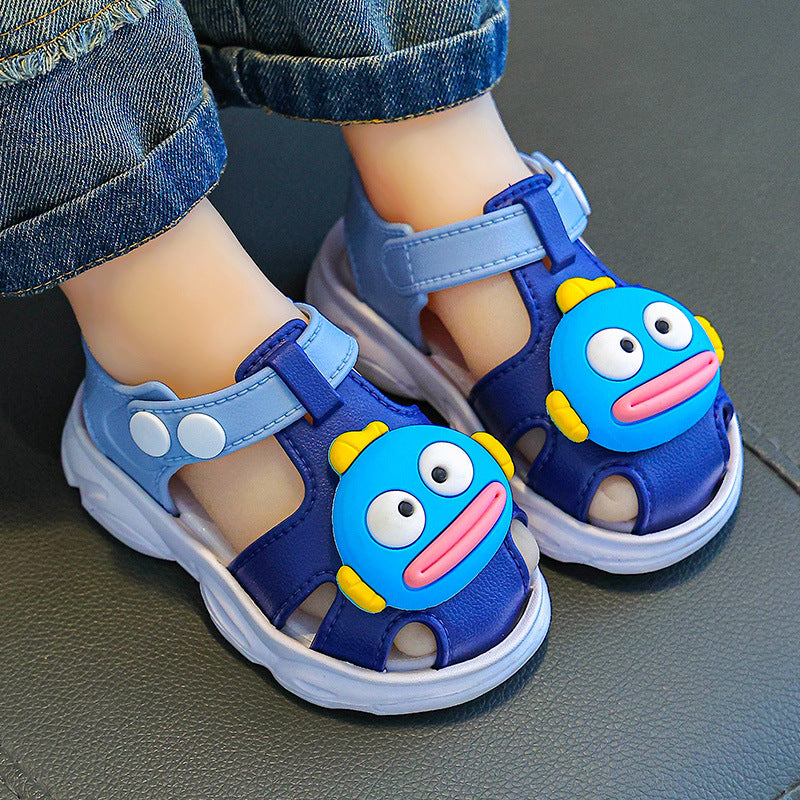 Baby Girls Beach Sandals with Soft Sole Summer Shoes