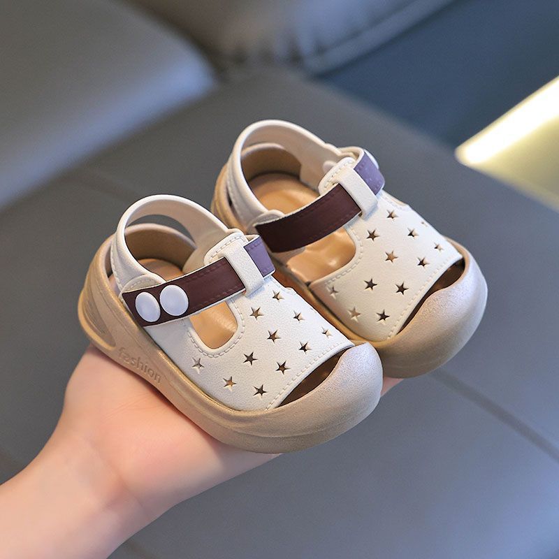 Baby Closed-Toe Soft Sole Non-Slip Toddler Sandals