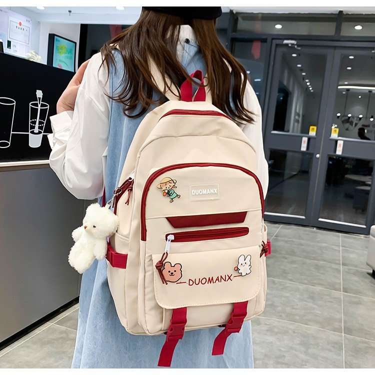 Girls Fashion Student Backpack for Middle School