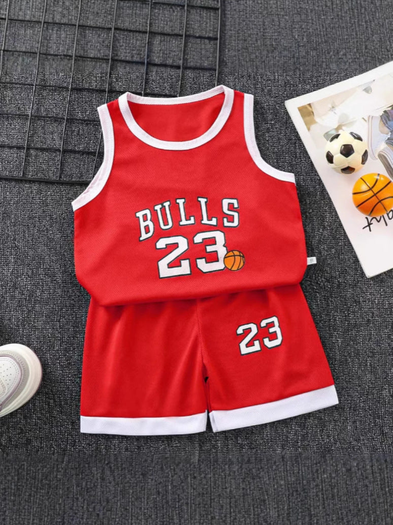 Kids' Quick-Dry Soccer Jersey and Shorts Set