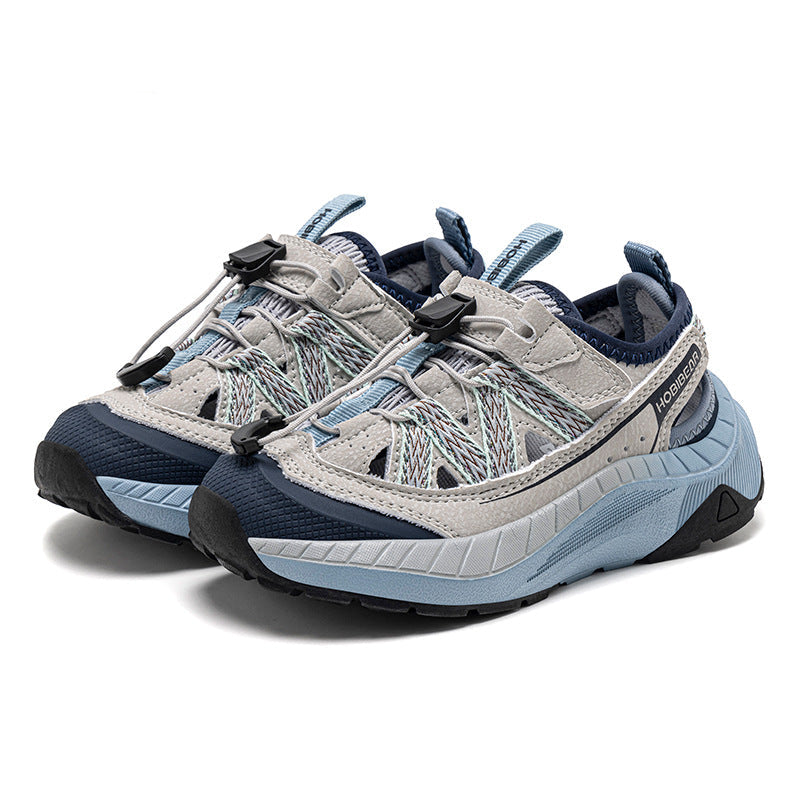Boys Breathable Mesh Sports Sneakers for Summer Wear