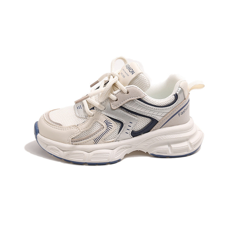 Girls Breathable Sports Sneakers for School and Running