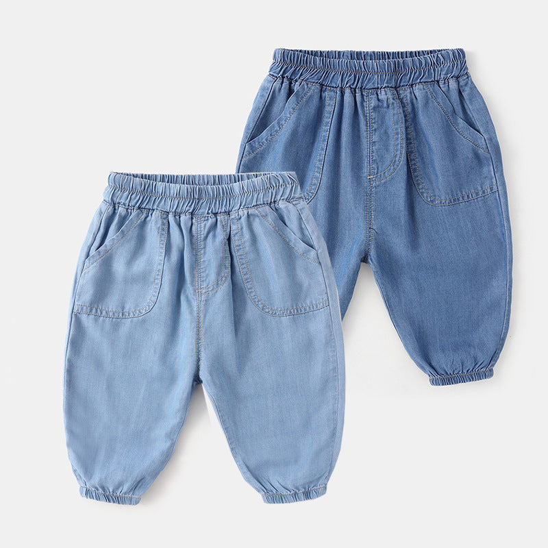 Baby Tencel Anti-Mosquito Pants – Lightweight Summer Trousers