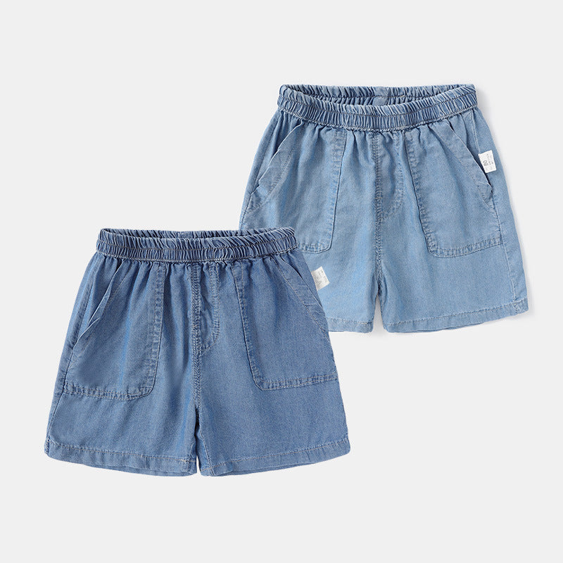 Baby Denim Shorts – Lightweight Summer Casual Pants