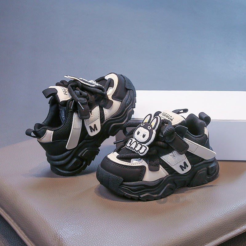 Chunky Mesh Sneakers – Breathable Casual Non-Slip Sports Shoes