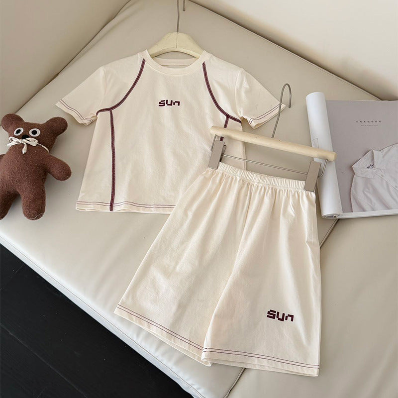 Breathable Short Sleeve Shirt & Shorts