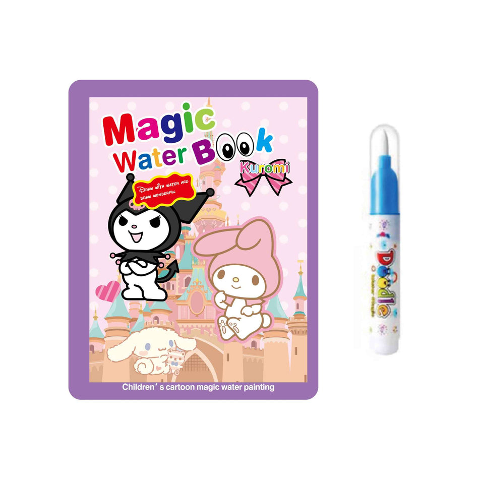 Premium Reusable Magic Water Painting Book
