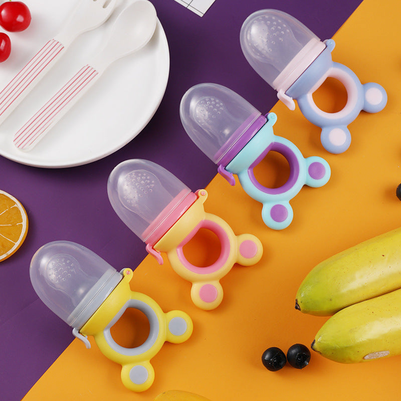 Silicone Baby Fruit & Vegetable Feeder Pacifier