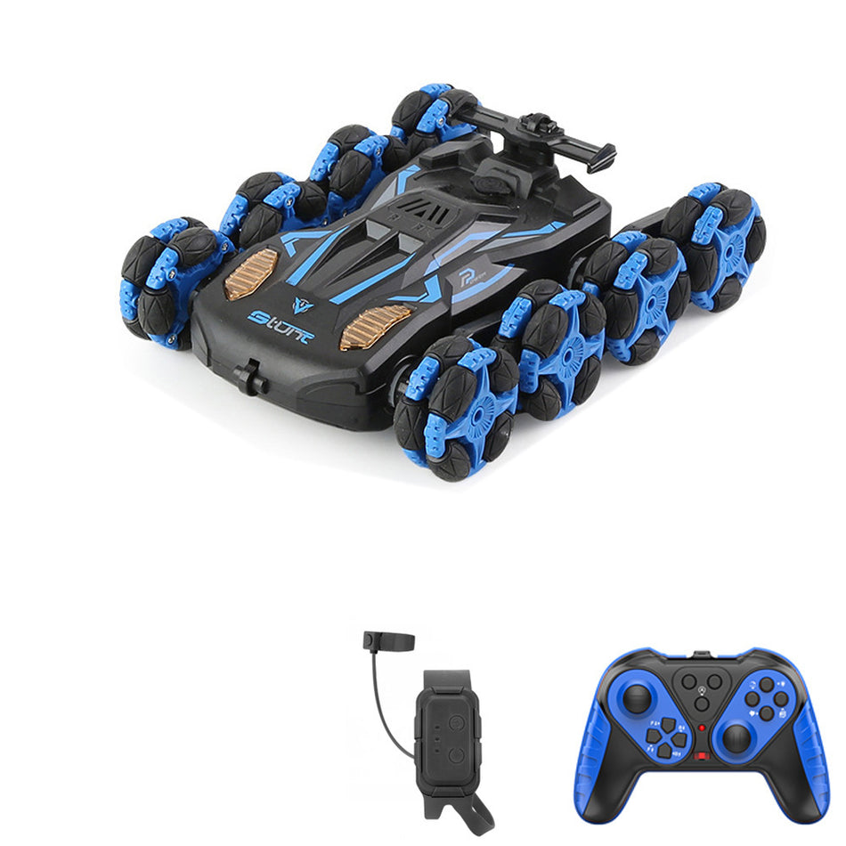 8-Wheel Gesture Control RC Stunt Car with Spray and Climbing