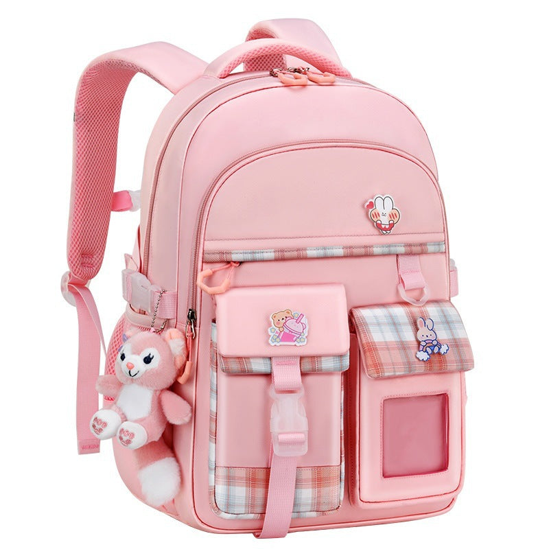 Girls Large Capacity Lightweight School Backpack