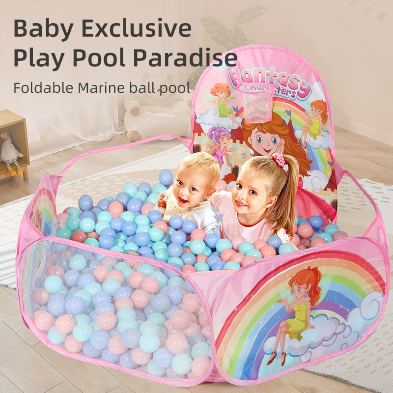Children Princess Style Foldable Ocean Ball Pool Tent