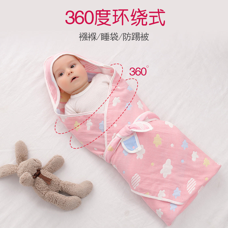 Youxin Class A Pure Cotton Newborn Quilt and Swaddle Blanket