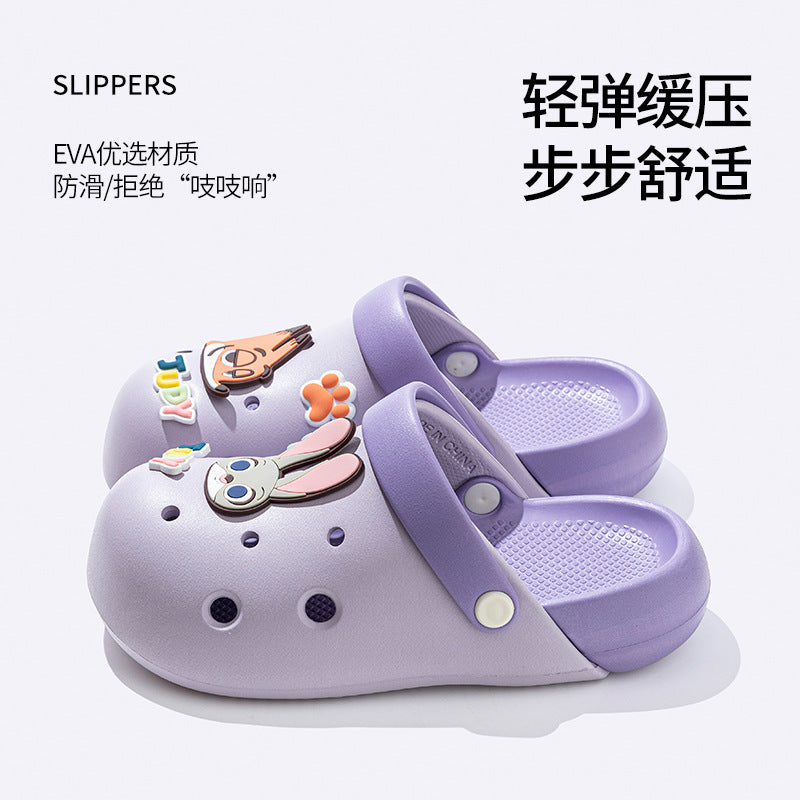 Cute Child Non-Slip Thick-Soled Quick-Drying Beach Clogs