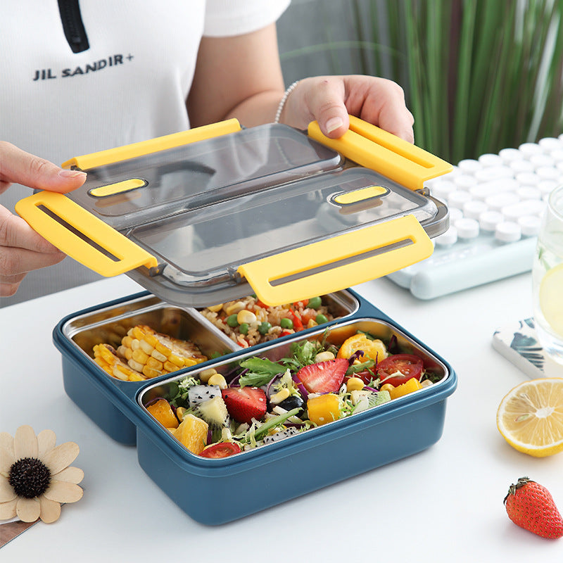 Stainless Steel Water-Warming Bento Lunch Box