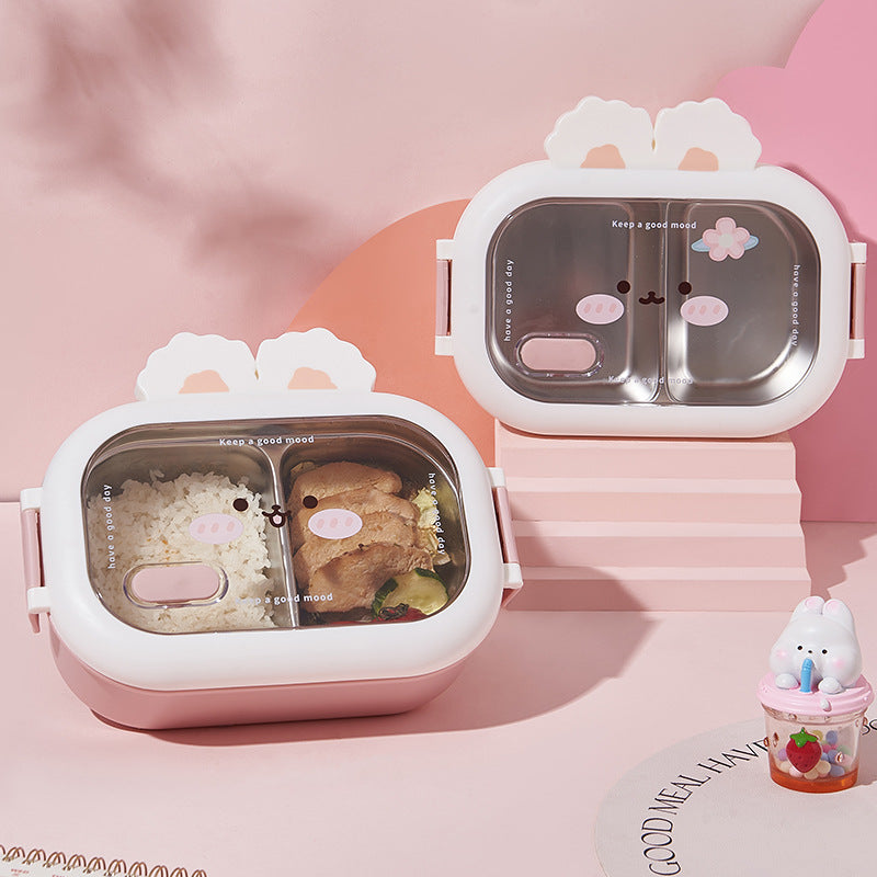 Stainless Steel Cartoon Bento Lunch Box