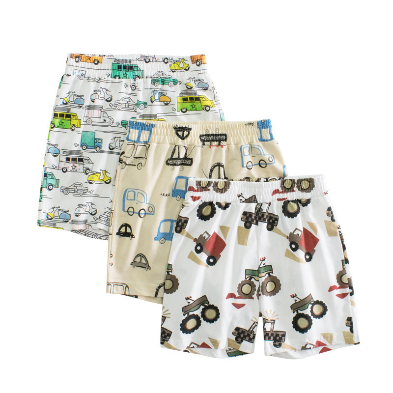 Boys 100% Cotton Medium Shorts