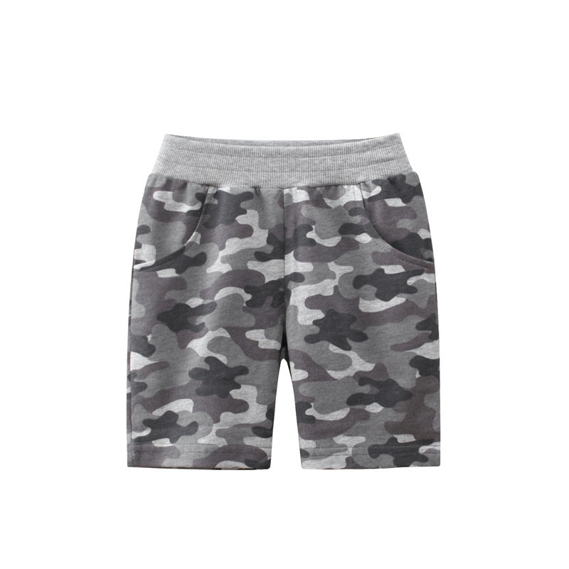 Boys 100% Cotton Sports Medium Shorts