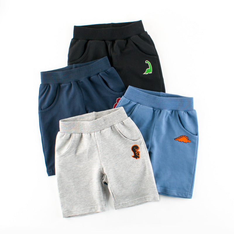 Boys 100% Cotton Cartoon Medium Shorts